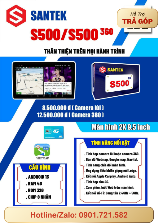 Santek S500 2K Ultra - Ảnh 2